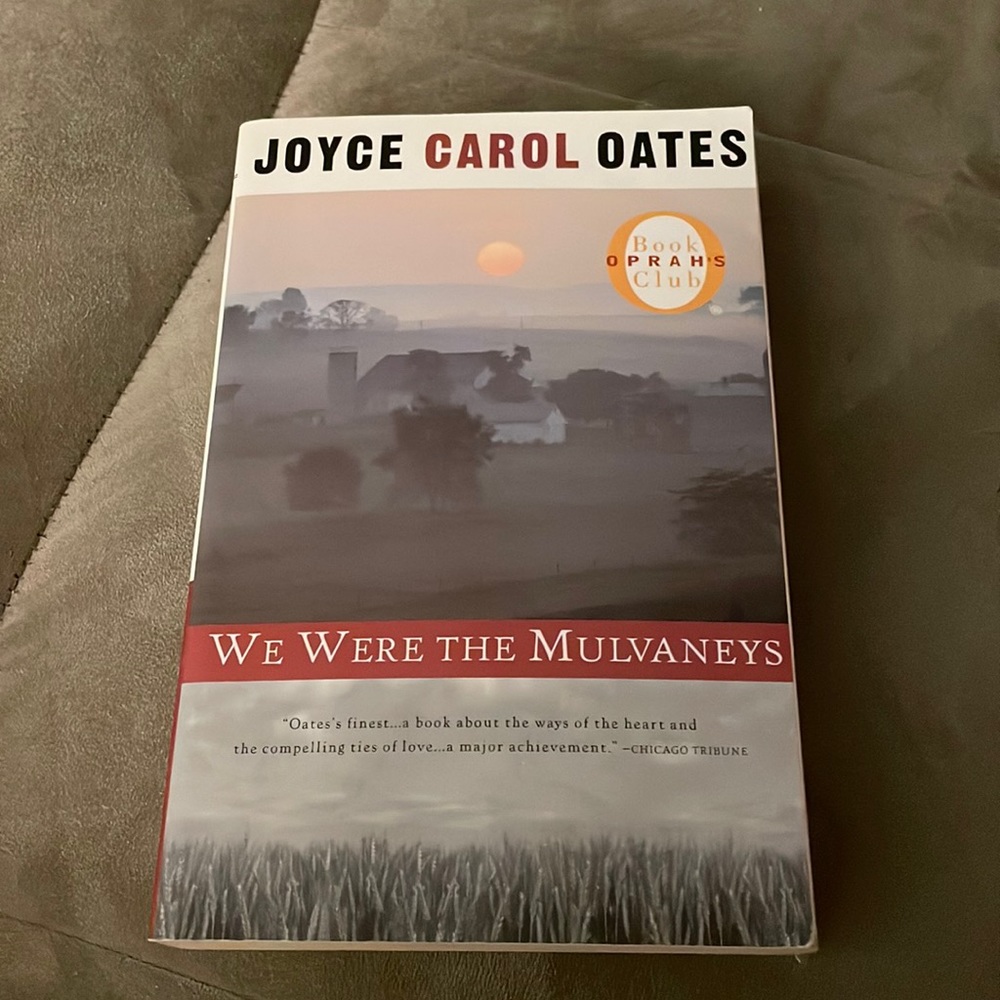 We Were The Mulvaneys by Joyce Carol Oates Book